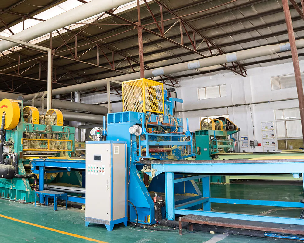 Glass wool production facility