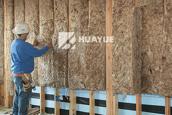 application of batt insulation in construction