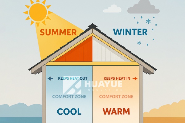 how fiberglass batt insulation works
