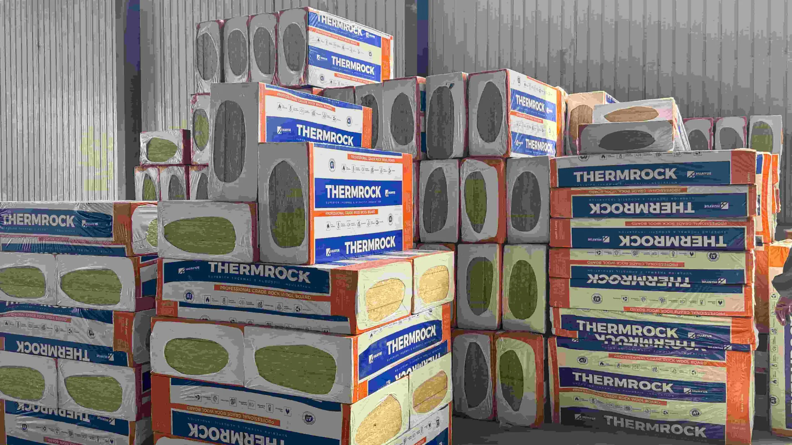 Rock Wool Board Storage