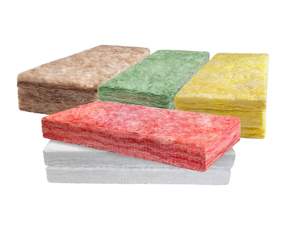 Unfaced Fiberglass Batts in various colors