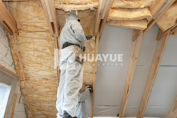 glass wool in building insulation