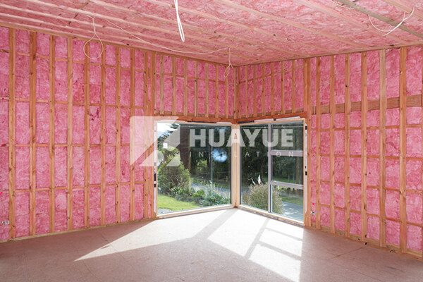 glass wool insulation in buildings