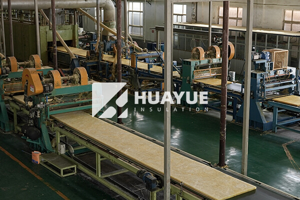 Glass wool insulation production line