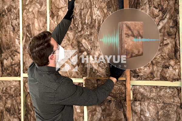 HUAYUE Fiberglass Insulation Soundproofing Product