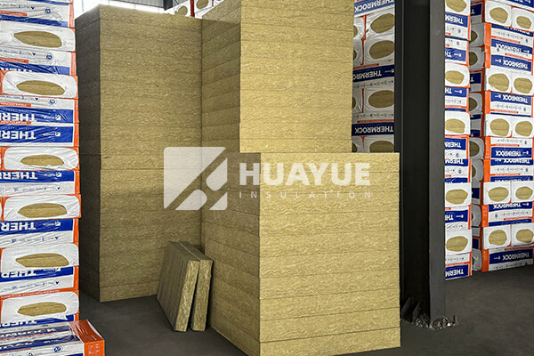HUAYUE mineral wool in warehouse storage