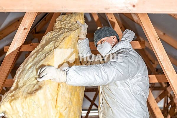 Fiberglass Batt Installation Application