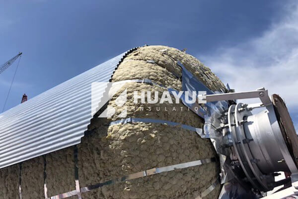HUAYUE insulation product application on tanks