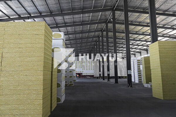 HUAYUE mineral wool warehouse