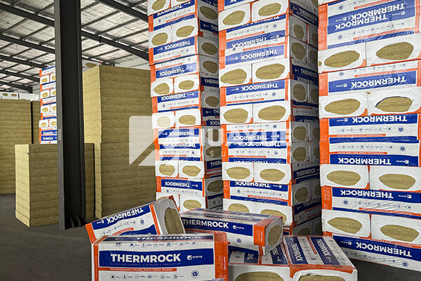 Rock wool insulation warehouse image