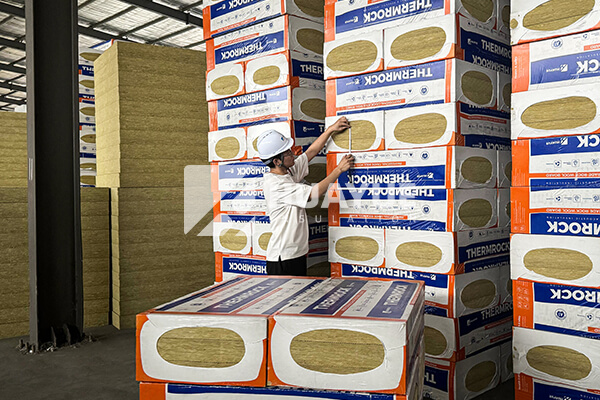 mineral wool warehouse storage