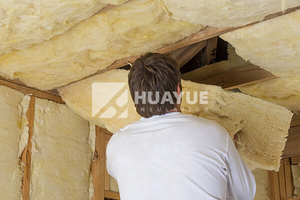 thermal and acoustic insulation glass wool