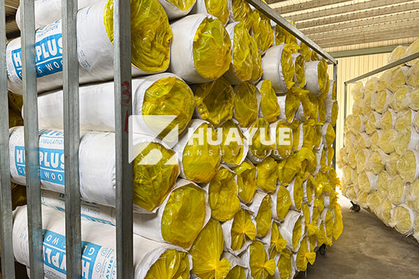 fiberglass insulation warehouse storage