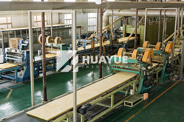 Fiberglass wool production line