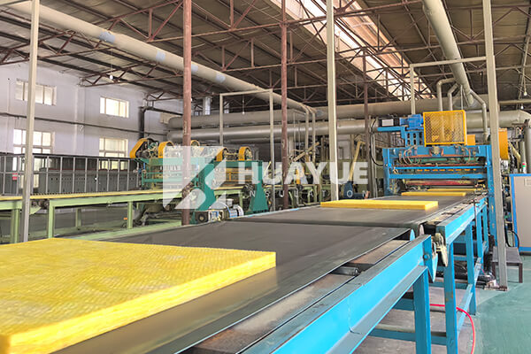 HUAYUE fiberglass insulation production facility