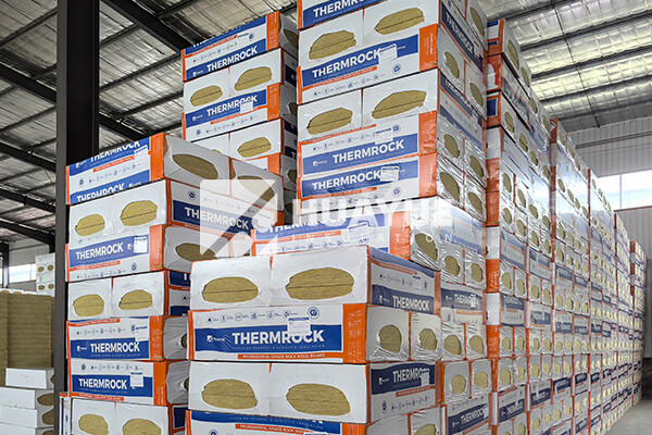 Rock wool insulation in HUAYUE warehouse