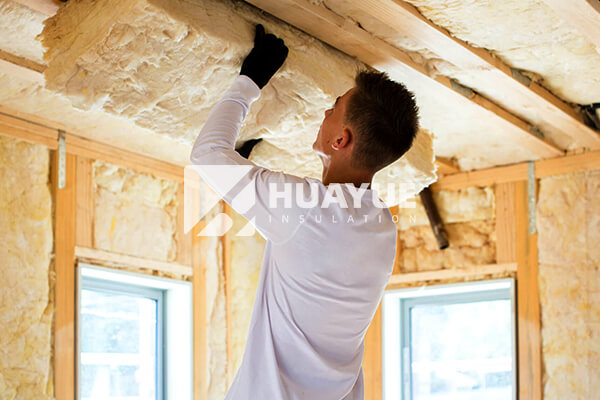 high density fiberglass insulation application image
