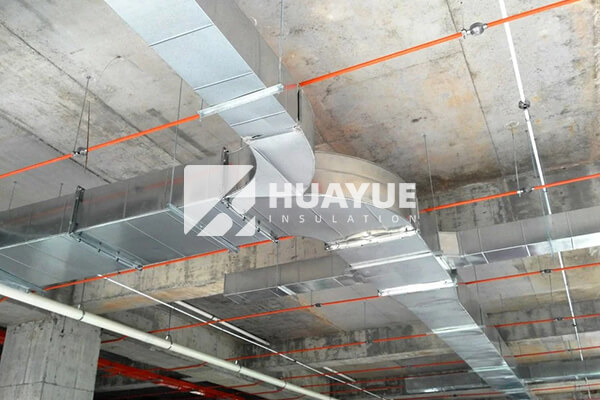 fiberglass duct insulation installation