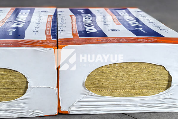 mineral wool insulation on industrial tank