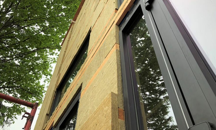 Commercial Rock Wool Application