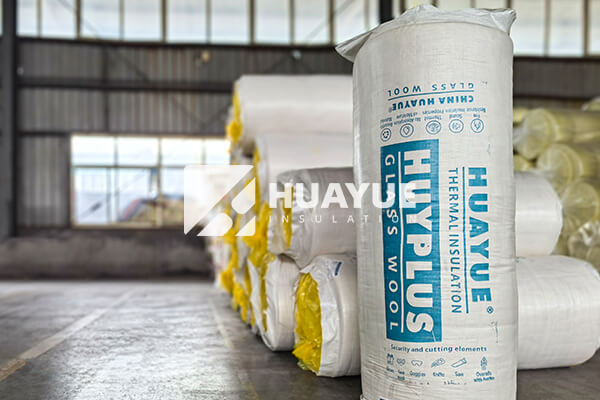 insulation batts product in warehouse