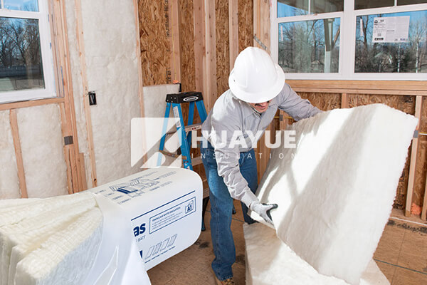 Glass wool acoustic panel