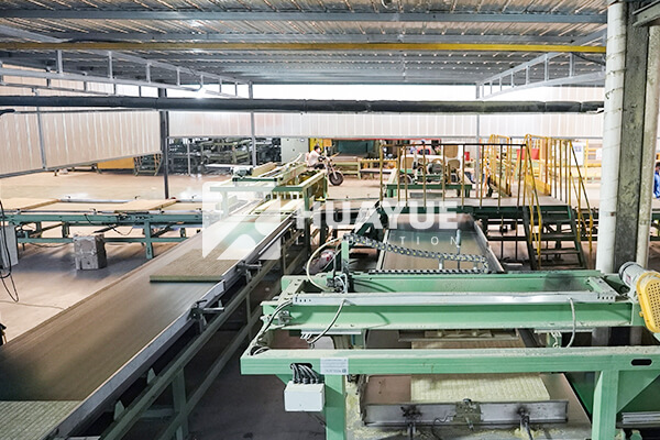 rock wool production line photo