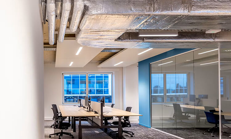 HVAC Rock Wool Application