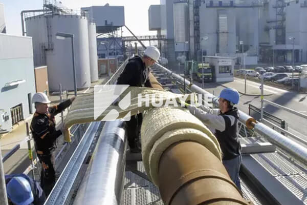 mineral wool application in tank storage