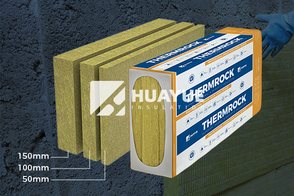mineral wool products display