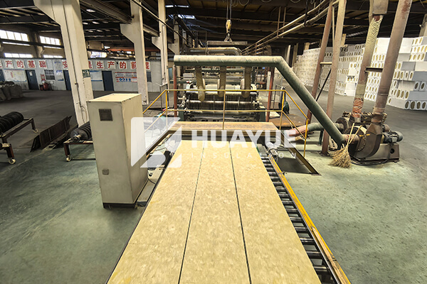 Rock wool insulation production line
