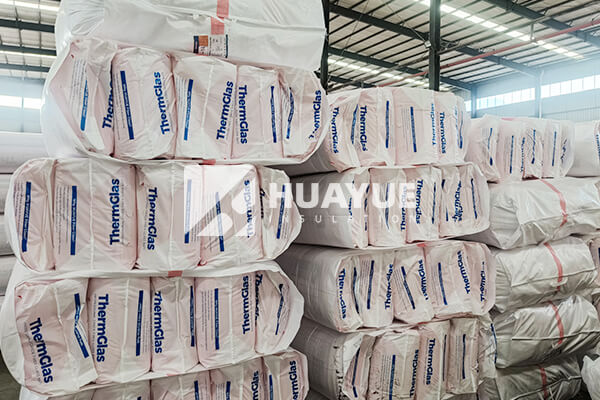 Glass wool insulation fire safety