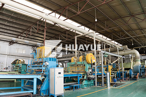 fiberglass pipe insulation production