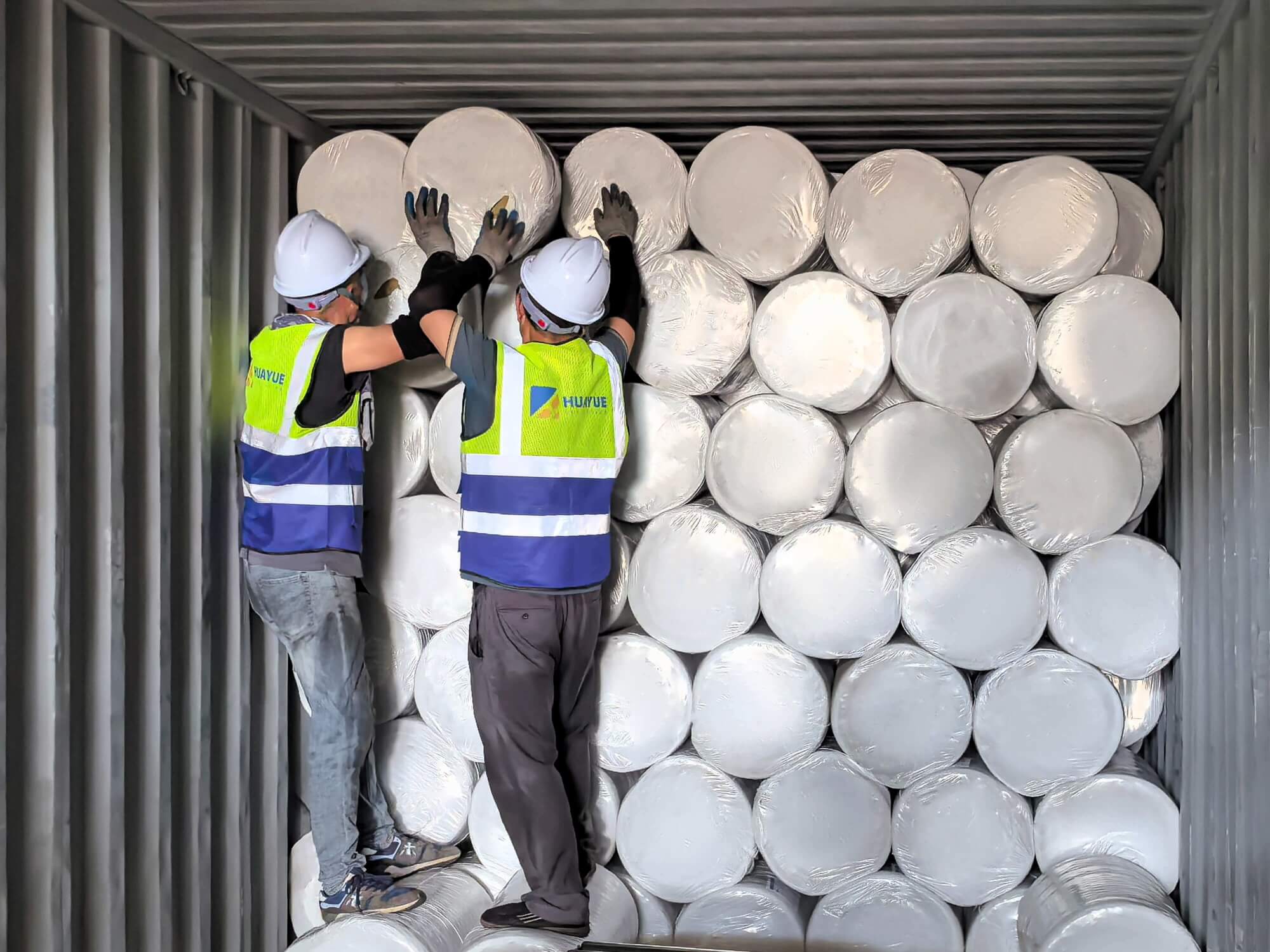 Rock Wool Board Loading