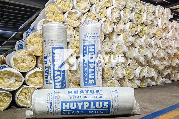 yellow fiberglass insulation product
