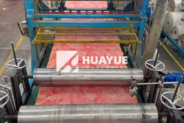 attic insulation production site