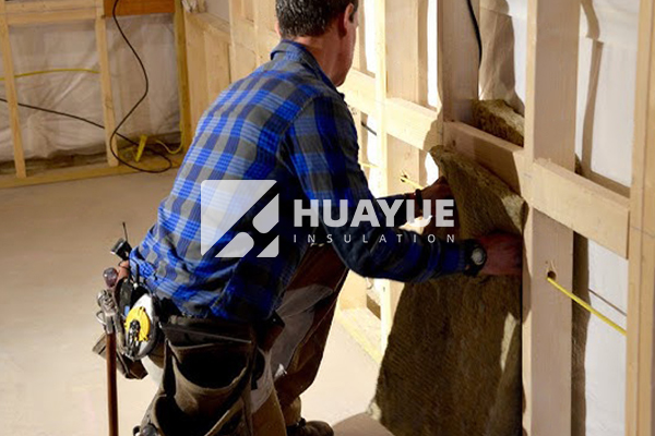 basement insulation application photo