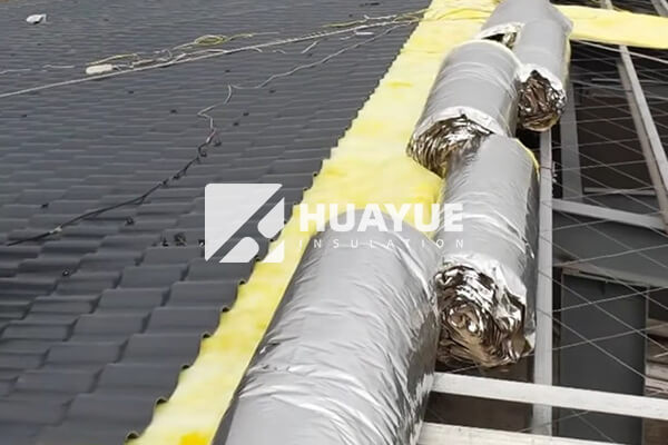 fiberglass insulation in metal building application
