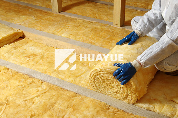 rolled glass wool insulation for metal buildings