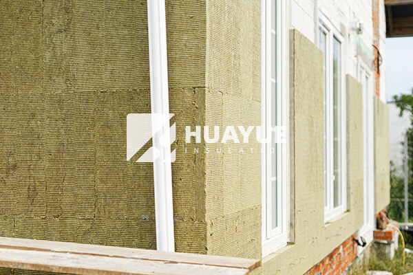 rock wool acoustic panel installed in office