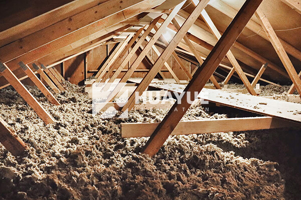 bulk rockwool used in cavity