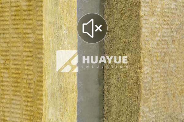 structure of rock wool acoustic panel