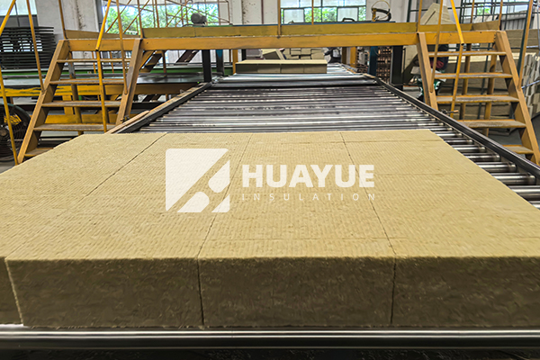 Rock wool insulation production line