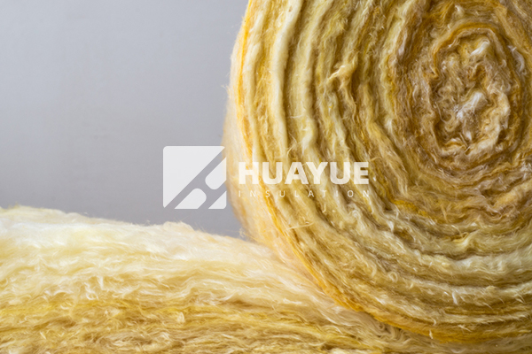 glass wool felt detail close-up