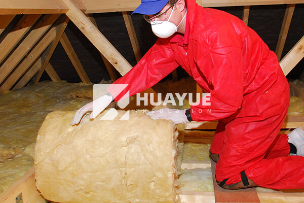 fiberglass insulation application