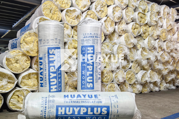 glass wool storage warehouse image