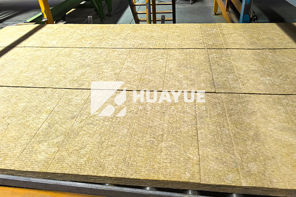 rock wool insulation production image
