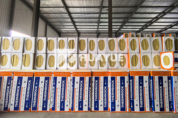 rock wool insulation warehouse photo