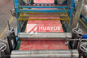 batt insulation production line
