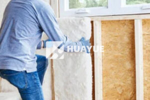 fiberglass insulation in metal building